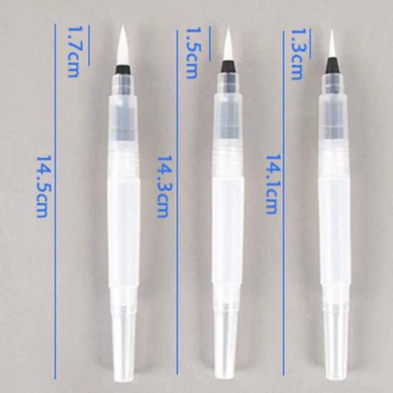 Многоразовая 3 шт./компл. кисть для воды чернильная ручка каллиграфия красками