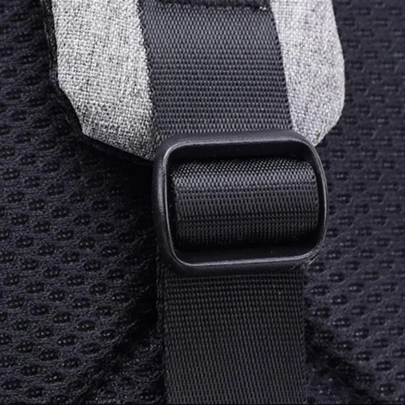 The New Waterproof Anti-Theft Chest Bag Hide Zipper Briefcase Charging Messenger Bag