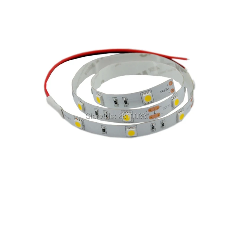 Светодиодная лента High CRI Ra90 100 м/лот SMD5050 постоянный ток 12/24 в 8/10 мм широкие гибкие