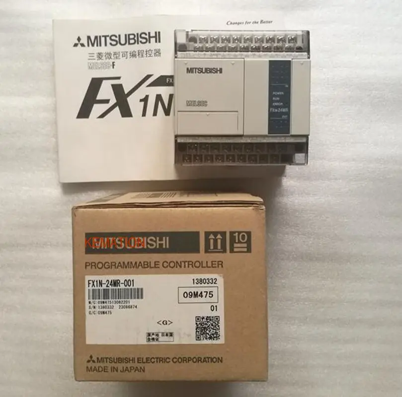 FX1N 24MR 001 Melsec Модуль PLC контроллер FX1N24MR 14IN 10OUT реле FX1N24MR001 Новинка|Контроллер