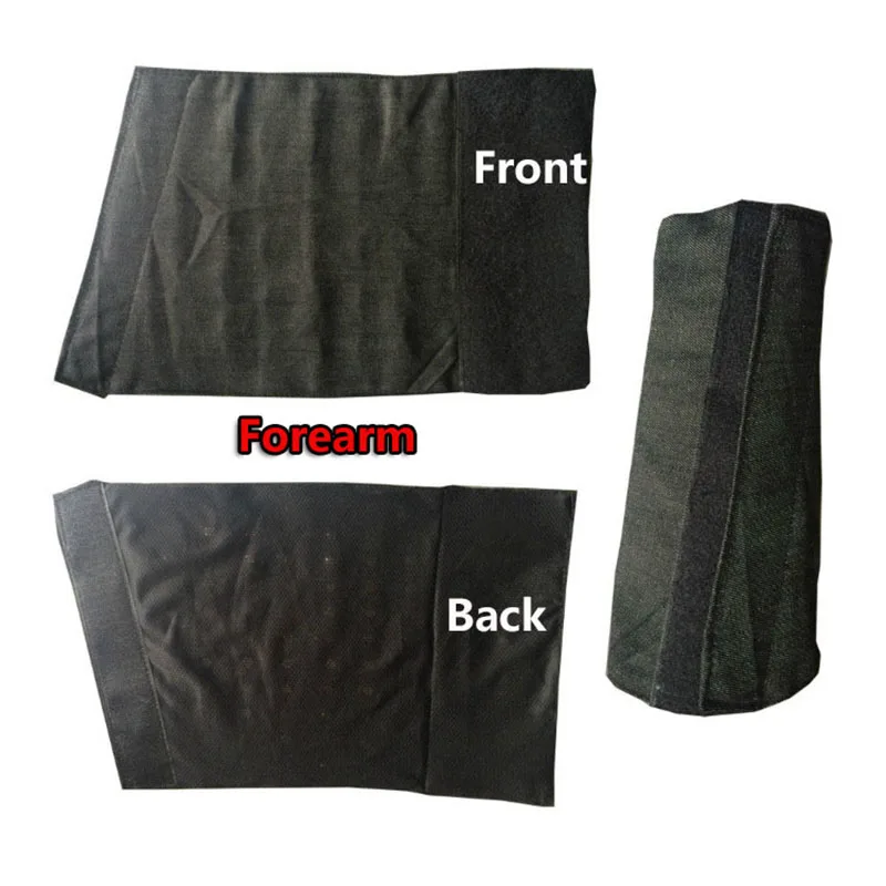 1 pair forearm 1 пара Противоугонный защитный рукав из нержавеющей стали Защита руки защита запястья защита браслет анти-удар предплечья верхний кронштейн светильник металлический Броня - Цвет: 1 pair forearm