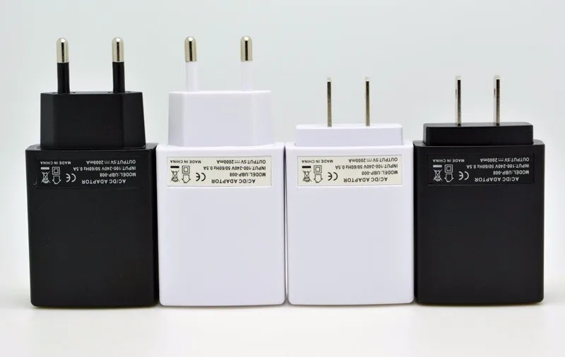 Универсальное зарядное устройство USB, настенное, для путешествий, для мобильных телефонов, зарядное устройство мобильного телефона, блок питания AC/DC 2А, быстрая зарядка для iPhone, iPad, Samsung, планшета, ПК, Wi-Fi