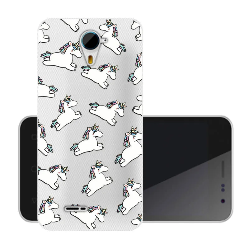 Мягкий чехол из ТПУ, чехол Micromax Q415, чехол с рисунком на заднюю панель, мягкий силиконовый чехол из ТПУ, чехол Micromax Canvas Pace 4G Q415, чехол - Цвет: E