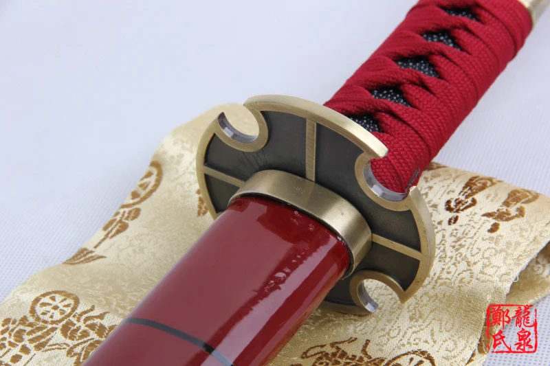 Бесплатная доставка 41 дюйм Аниме One Piece Cosplay Zoro Sword Sandai Kitestu реальные искусственные