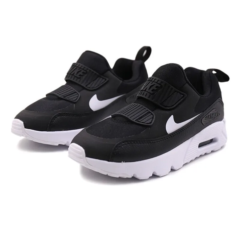 NIKE AIR MAX крошечные 90 обувь для детей Новое поступление дышащие спортивные детские кроссовки удобные#881927-007