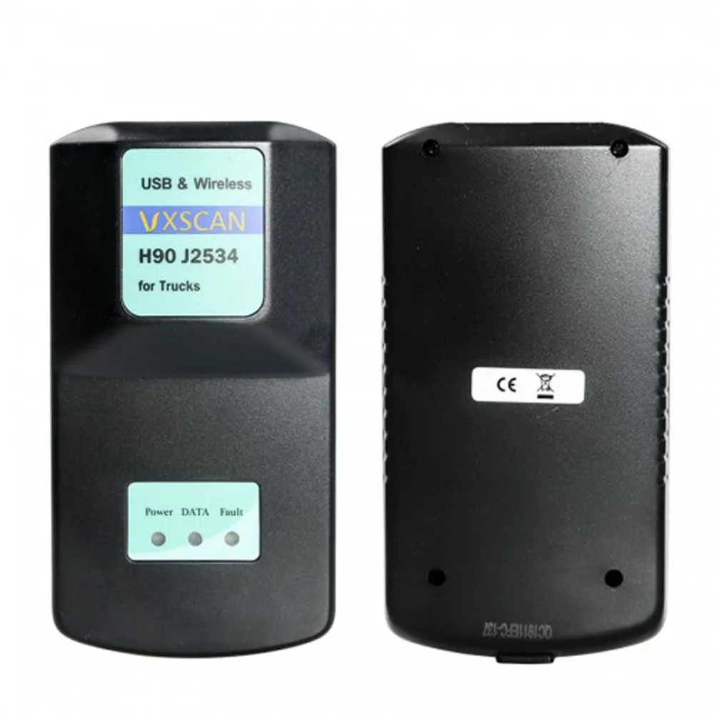 H90 J2534 VXSCAN Диагностика дизельного грузовика интерфейс и программное обеспечение
