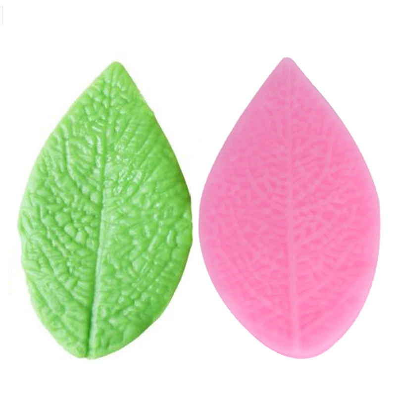 5 шт./компл. форма листьев силиконовая помадка торта печенье конфеты формы