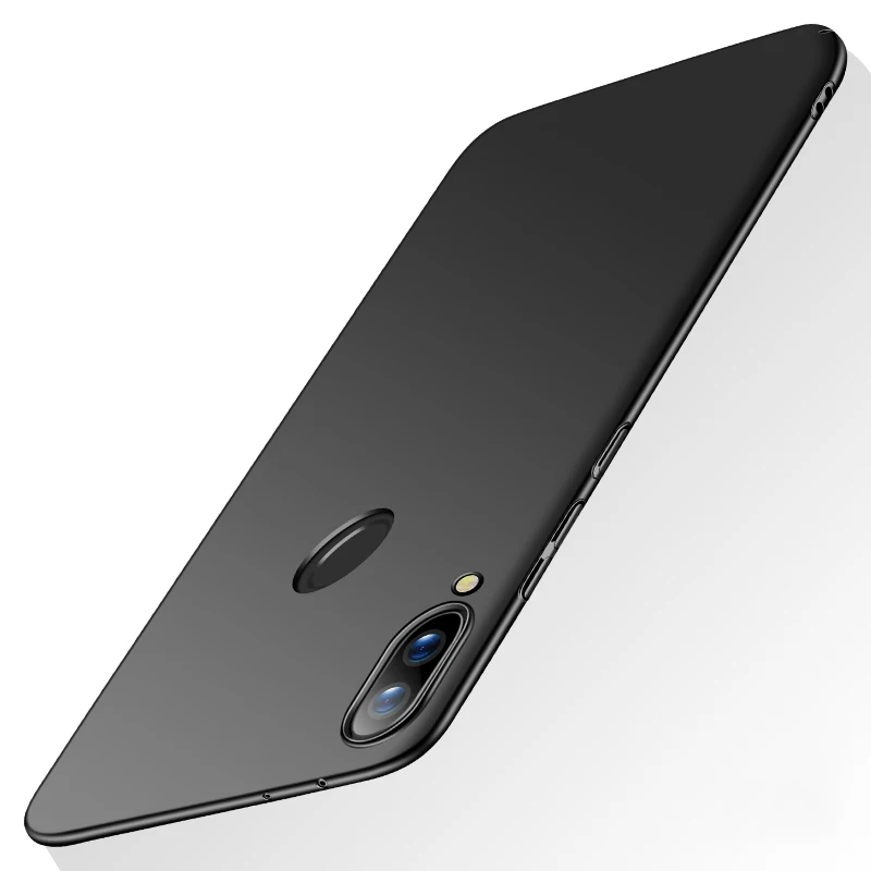 Чехол для Xiaomi Redmi Note 7 жесткая матовая задняя крышка телефона тонкий ударопрочный