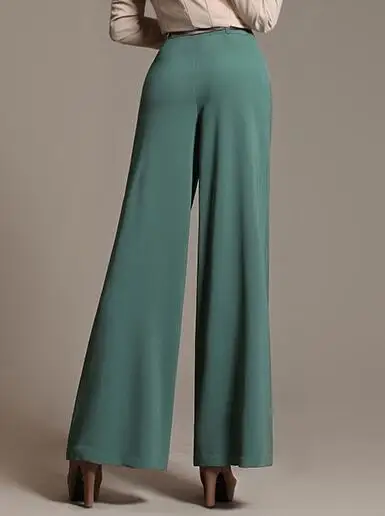 Большие Размеры 6 повседневные однотонные свободные штаны женские черный