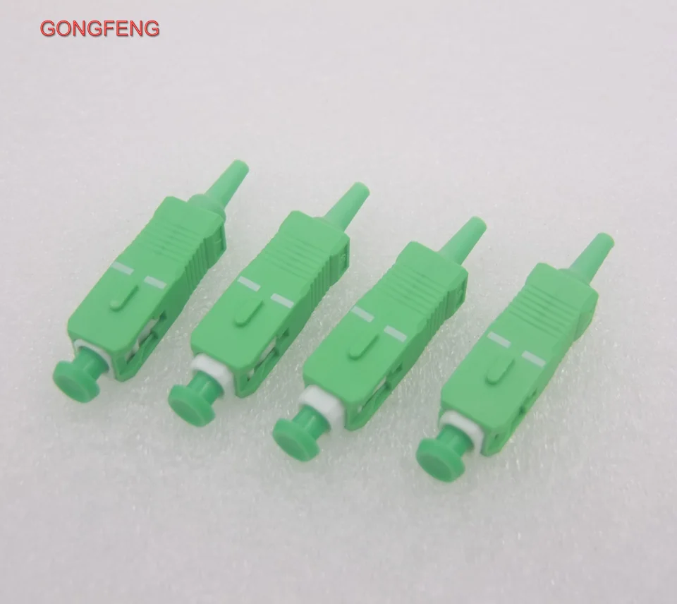 GONGFENG 100 шт. Новый волоконно оптический Быстрый разъем головки PLC мини сплиттер