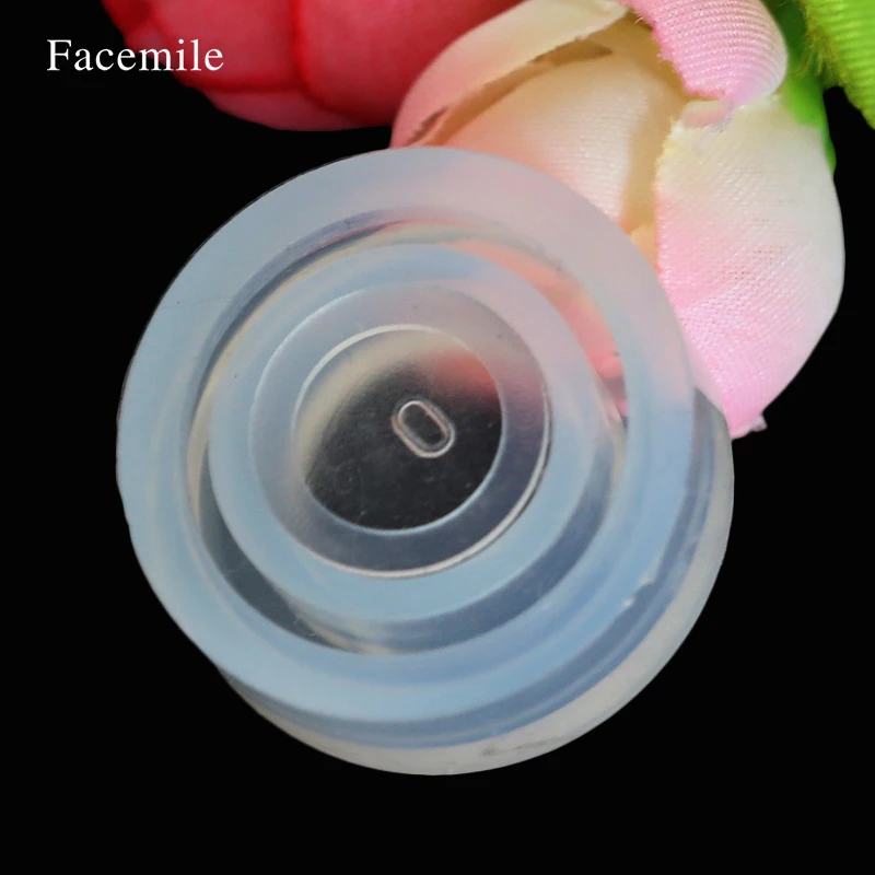 Facemile 1 шт. Сделай Сам круглая форма Силиконовое кольцо для эпоксидной смолы