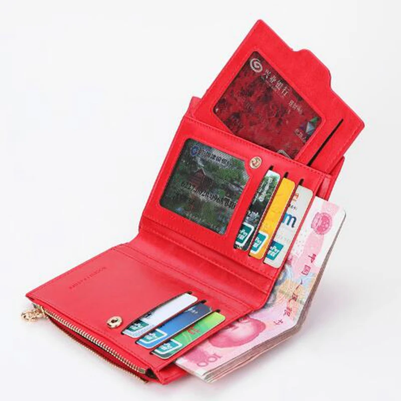 BOGESI нового модного бренда на молнии пу кожаная монета держатель для карт