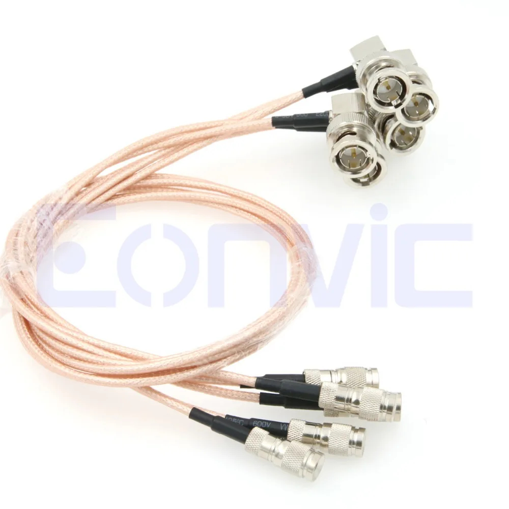 Кабели 12 дюймов под прямым углом BNC к Din 1 0/2 3 RG179 Coax Blackmagic 6G|bnc to|bnc bncbnc to bnc |