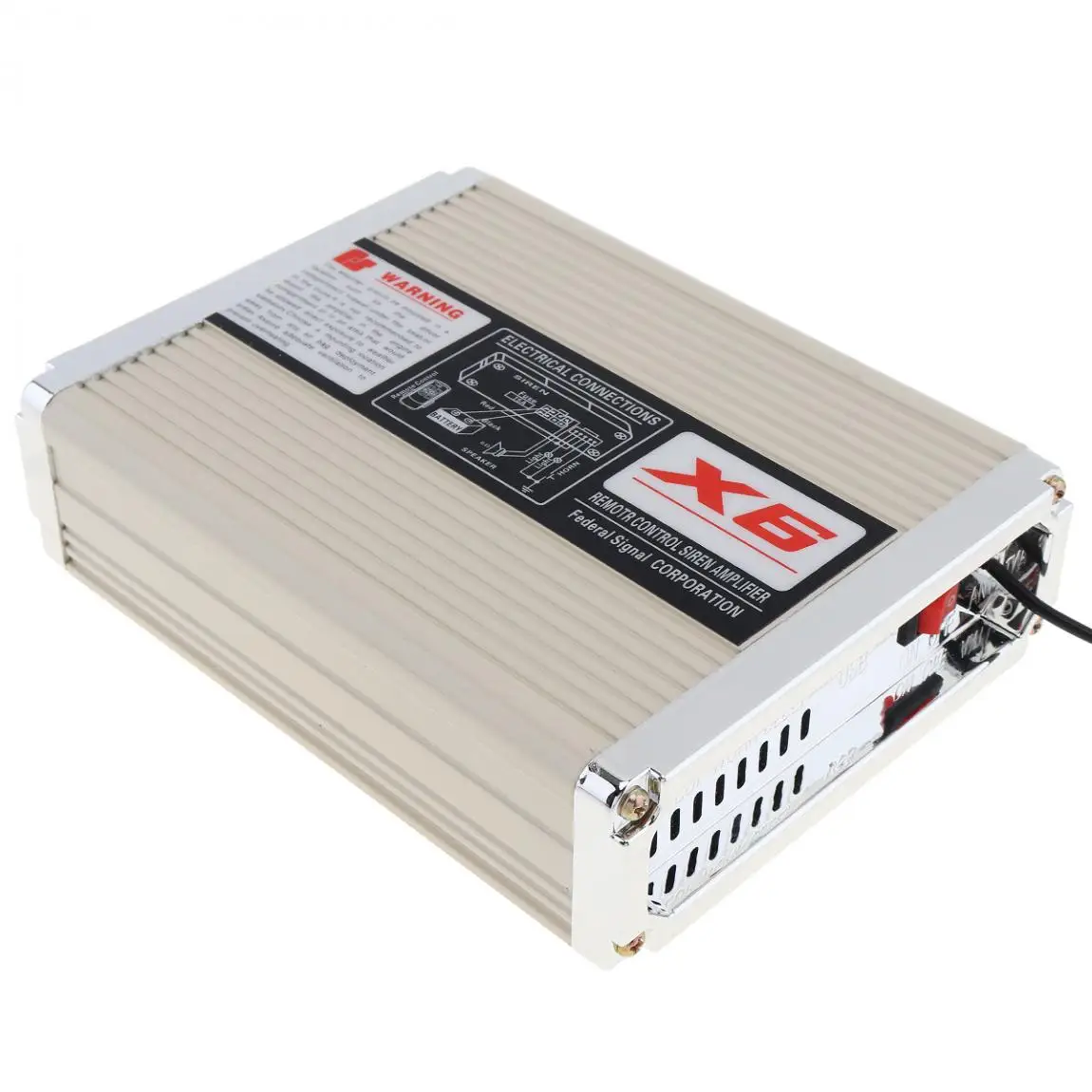 200W 18 мелодий Предупреждение сигнализация сирена рупор громкоговоритель MP3