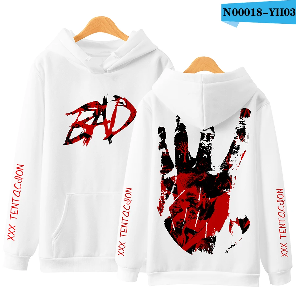 N00018 LUCKYFRIDAYF sudadera xxxtentacion Rip 3D толстовки с принтом для мужчин/женщин модные толстовки с капюшоном и длинным рукавом Лидер продаж повседневные - Цвет: N00018