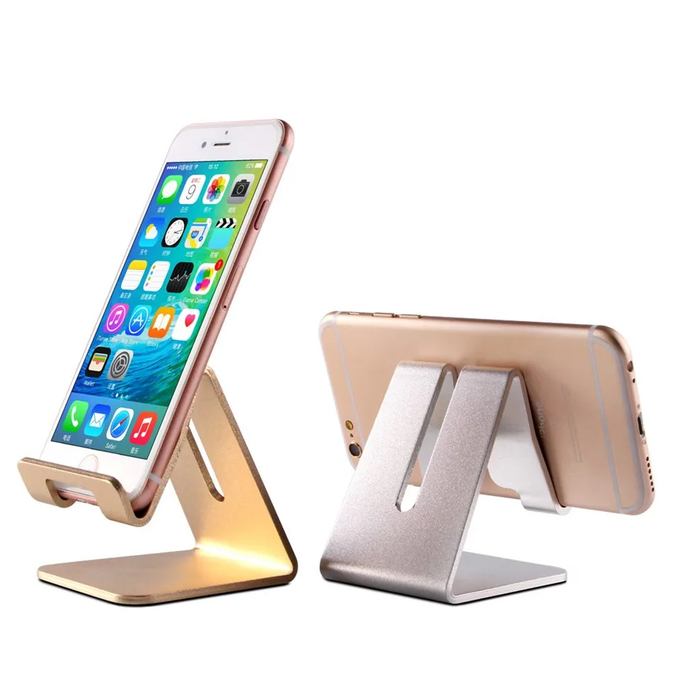 Универсальный алюминиевый металлический держатель для телефона iphone SE 6S 7 plus Samsung