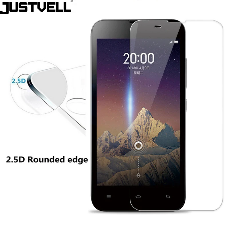JUSTVELL Xiaomi Mi2 Закаленное Стекло 0.26 мм 9 H 2.5D Высокое Качество Защитная Пленка