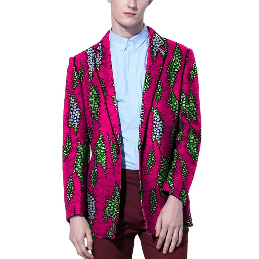 Модный мужской костюм в африканском стиле куртка одежда новейшее пальто с