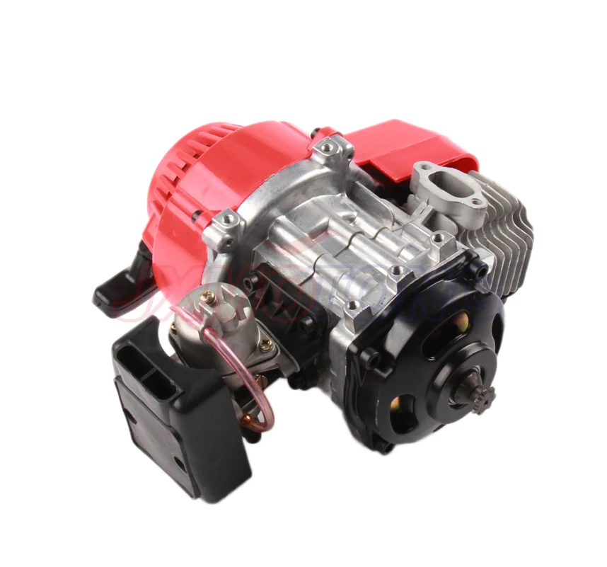 Новый Превосходное качество 43cc 47cc 49cc 2 тактный двигатель для мотора мини QUAD ROCKET