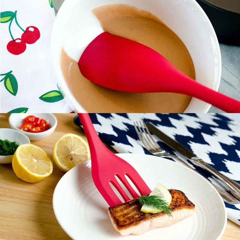 5 шт. кухонные принадлежности из пищевого силикона с антипригарным фильтром | Дом