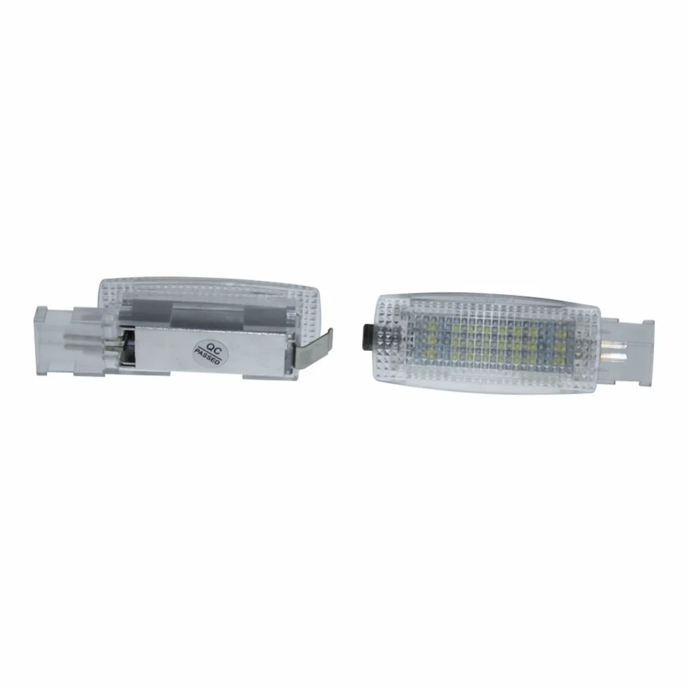 Error Free LED Interior Vanity Mirror Visor Light Car Lamp For VW EOS GOLF5 6 GOLF PLUS JETTA PASSAT POLO SCIROCCO SEAT TIGUAN | Автомобили