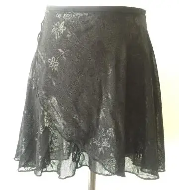 BL010-lace 1 Балетная кружевная юбка; Новинка г.; летний детский танцевальный костюм с цветами и сеткой; женская балетная юбка-пачка; танцевальный Купальник; платье - Цвет: BL010-lace 1