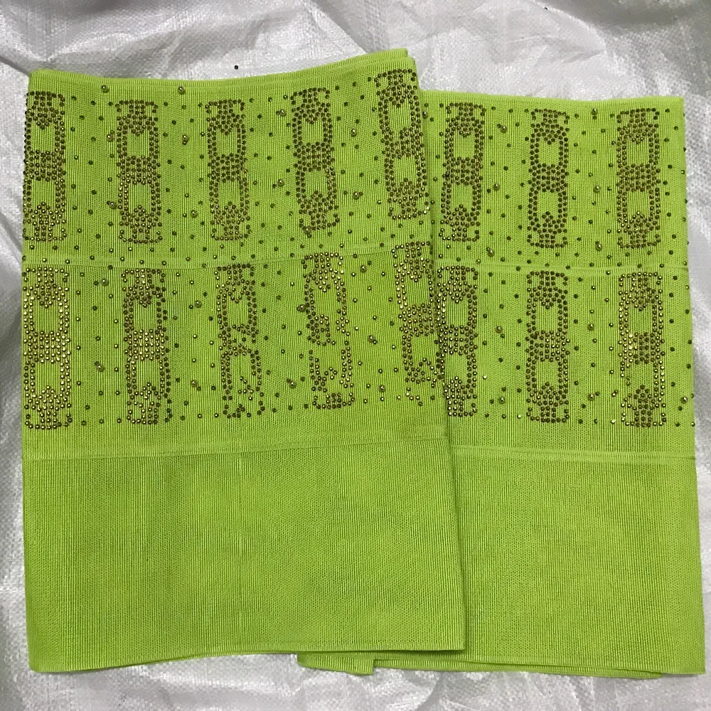 Нигерийский головной убор aso oke gele с камнями и бусинами высокое качество