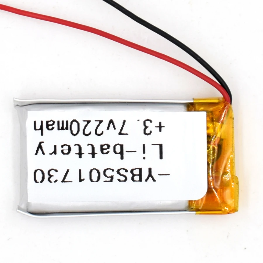 3 7 V 220 mAh литий полимерная аккумуляторная батарея 501730 Li Po ion для GPS Bluetooth MP3 MP4