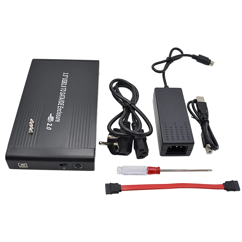 Внешний корпус TISHRIC для HDD 3 5 дюйма HD SSD DVD диск жесткий 2 ТБ Sata IDE к USB 0 адаптер