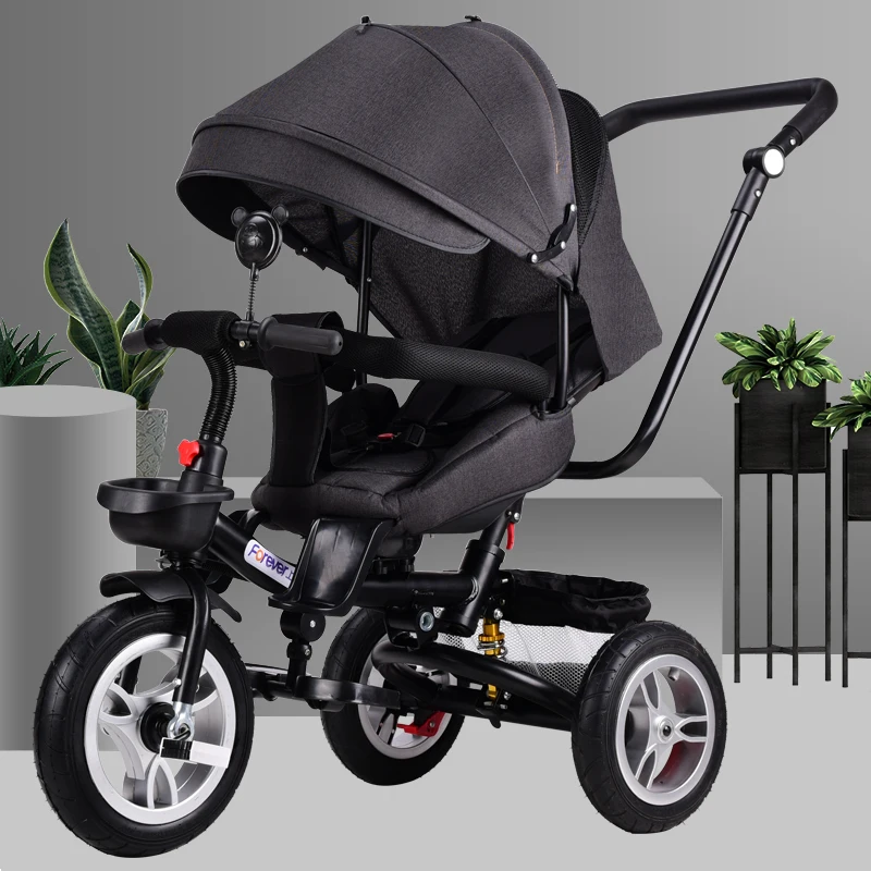 Бесплатная доставка коляска велосипед 2 в 1 Micr trike xl внедорожник детская корзина