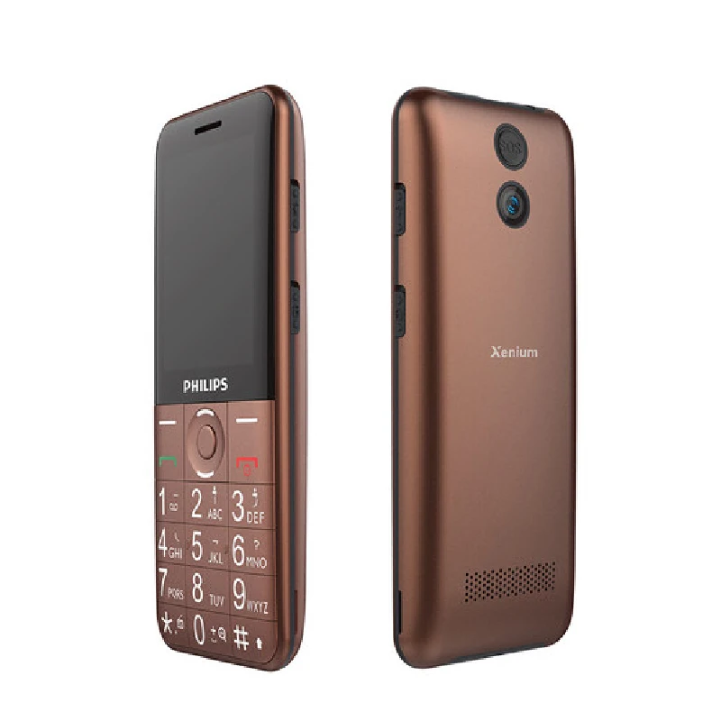 Оригинал Philips E331 MTK 2 4 дюйма 1600 мАч батарея 32 Мб ОЗУ ПЗУ одна камера Поддержка FM