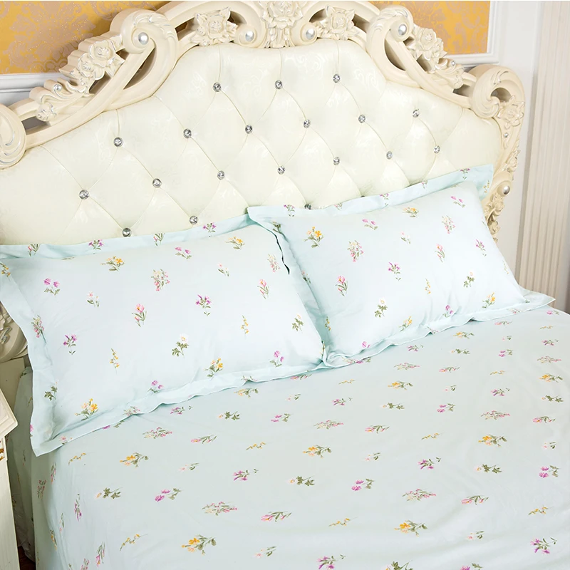 Простыня Наволочка Комплект из трех предметов 100% хлопок европейский стиль