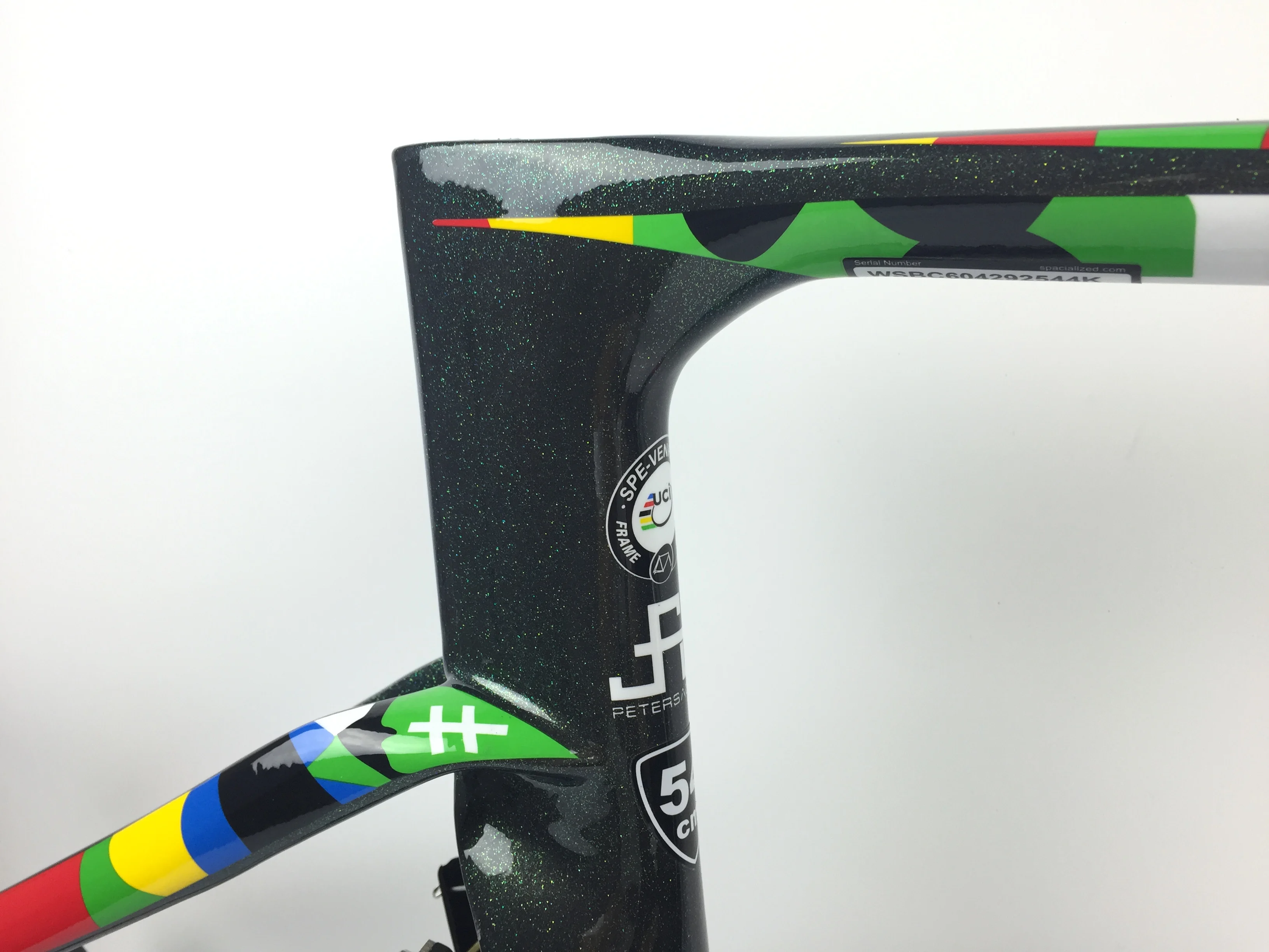 

Green-Black painting UD Glossy VIAS carbon road frames+Handlebar+Front and Rear Brakes with 49-52-54-56-58cm for selection free