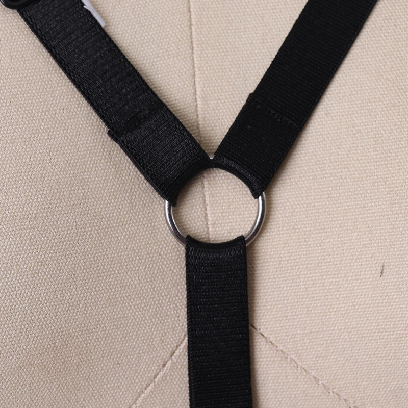 

Women's Body Harness Bra Black Sexy Lingerie Polyester Harajuku Pastel Gothic Pentagram Cage Bra Bondage Star Harness