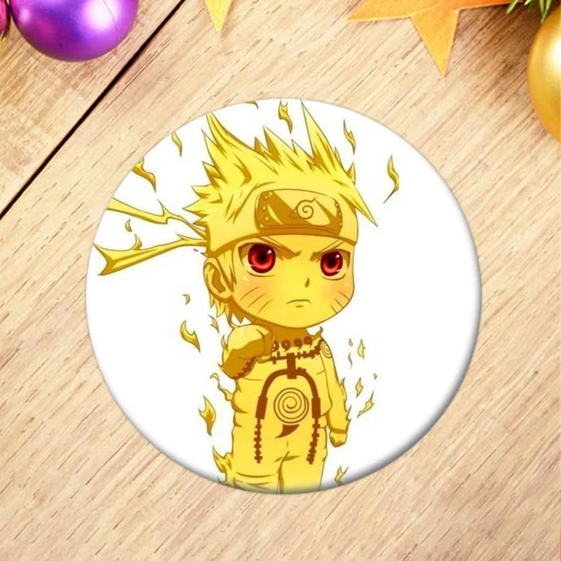 Костюм Наруто значок Косплэй аниме Гаара Uchiha SASUKE uzumaki костюм Наруто Брошь пластиковый держатель