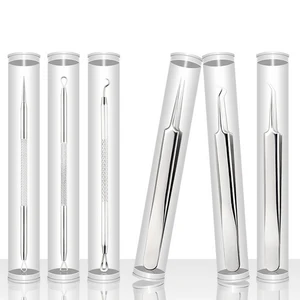 Инструмент для удаления угрей VVHUDA, пинцет, экстрактор прыщей, черных точек, без риска, для носа, лица, набор для лечения