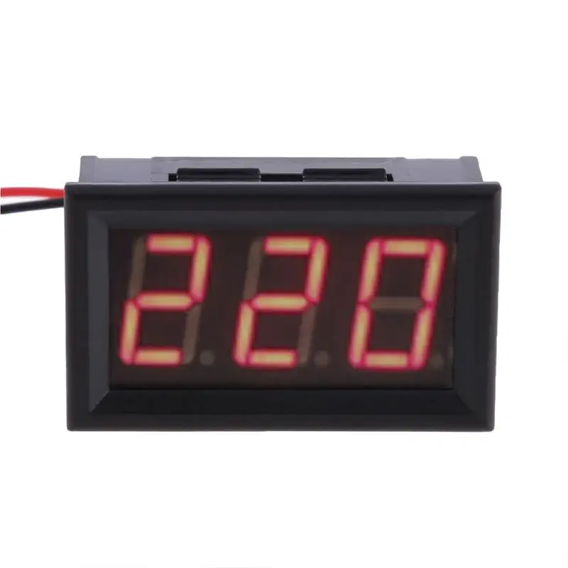 Переменного тока 30V-500V светодиодный цифровой вольтметр Напряжение измеритель