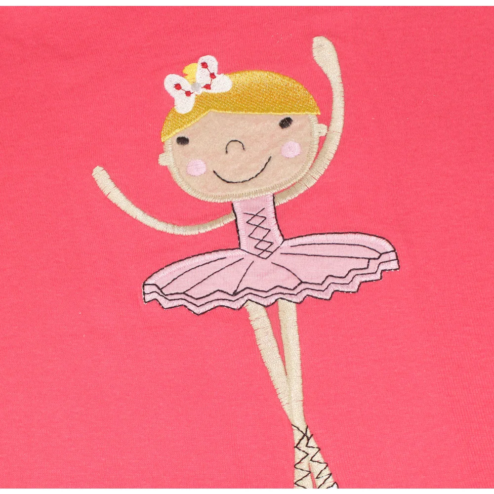 Пижама принцессы для девочек детская одежда сна танцев Детская с длинным рукавом