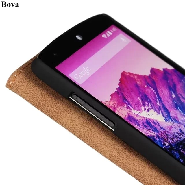 Чехлы для LG Nexus 5 чехол премиум класса из искусственной кожи бумажник флип E980 с