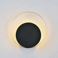 retro led wall moon lamp staircase bedroom led bedside lamp loft industrial vintage nordic design vanity lights for paintings