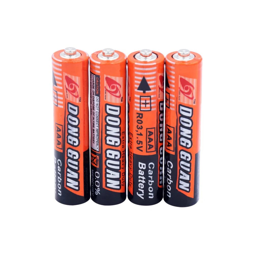 1 5 V AAA батарея UM4 R03 AM4 цинковые Углеродные батареи для фонарика игрушки|Батарейки|