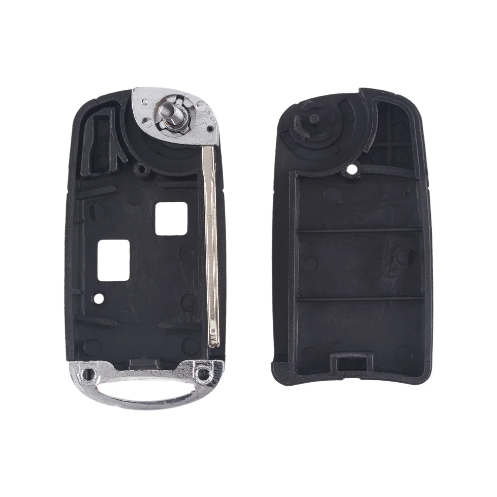 KEYYOU для Toyota Avalon Camry Corolla Echo Rav4 автомобильный чехол ключей с 2 кнопками раскладной