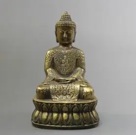 Тибетский буддизм медная статуя Будды Шакьямуни|statue|statues buddha |