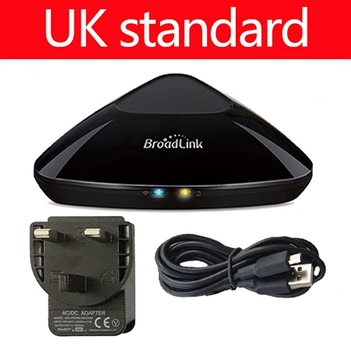 Broadlink RM33 RM Pro+/RM mini3 умный дом автоматизация универсальный пульт дистанционного управления интеллектуальный wifi+ IR+ RF переключатель - Цвет: Rm pro UK