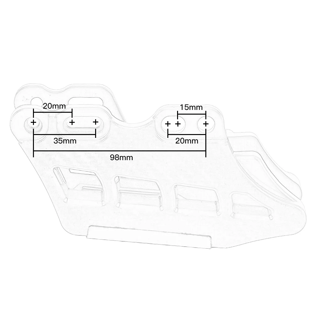 Направляющая цепи для Yamaha YZ125 YZ250 2005 2019 YZ250F YZ450F 2003 WR250F WR450F 03 2017 2018 YZ 125 250 YZF WRF