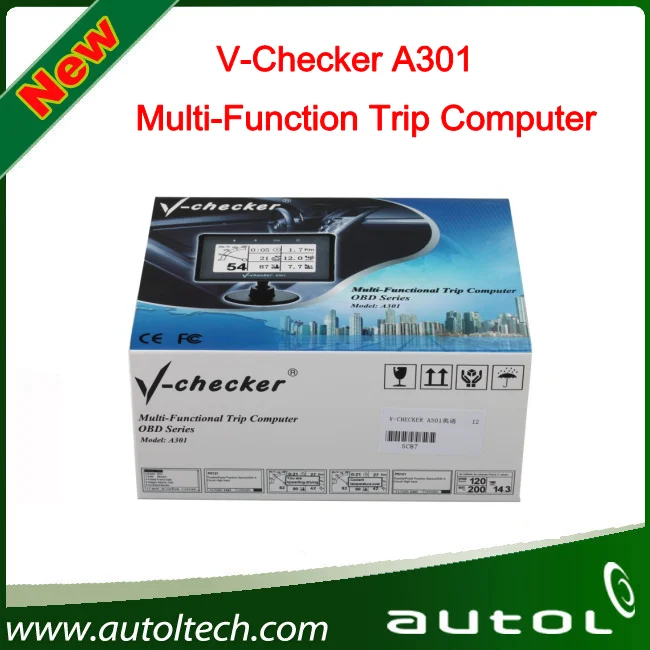 Новое поступление 100% оригинал V - проверки A301 суперкар маршрутный компьютер с