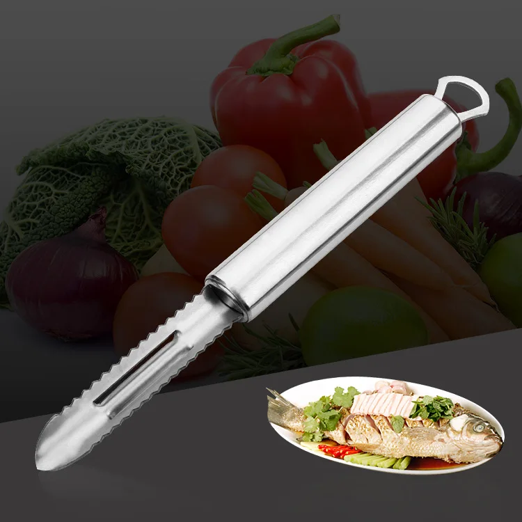 Многофункциональный инструмент из нержавеющей стали рыбочистка скребок для