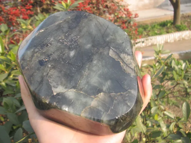 Натуральный кварцевый кристалл лабрадорит пепельницы для исцеления | Дом и сад