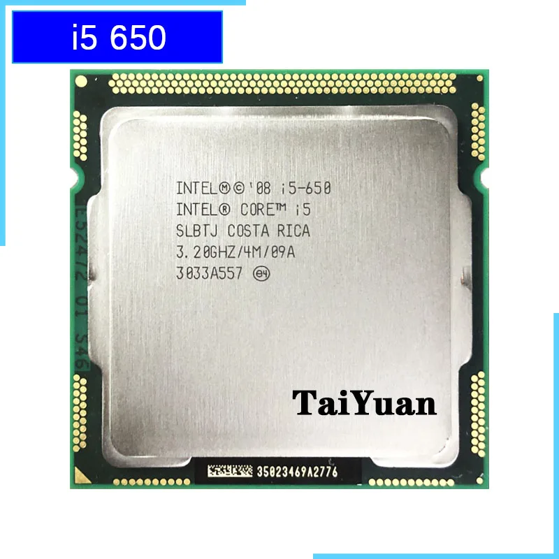 Двухъядерный процессор Intel Core i5-650 i5 650 3 2 ГГц 4 Мб 73 Вт LGA 1156 | Компьютеры и офис