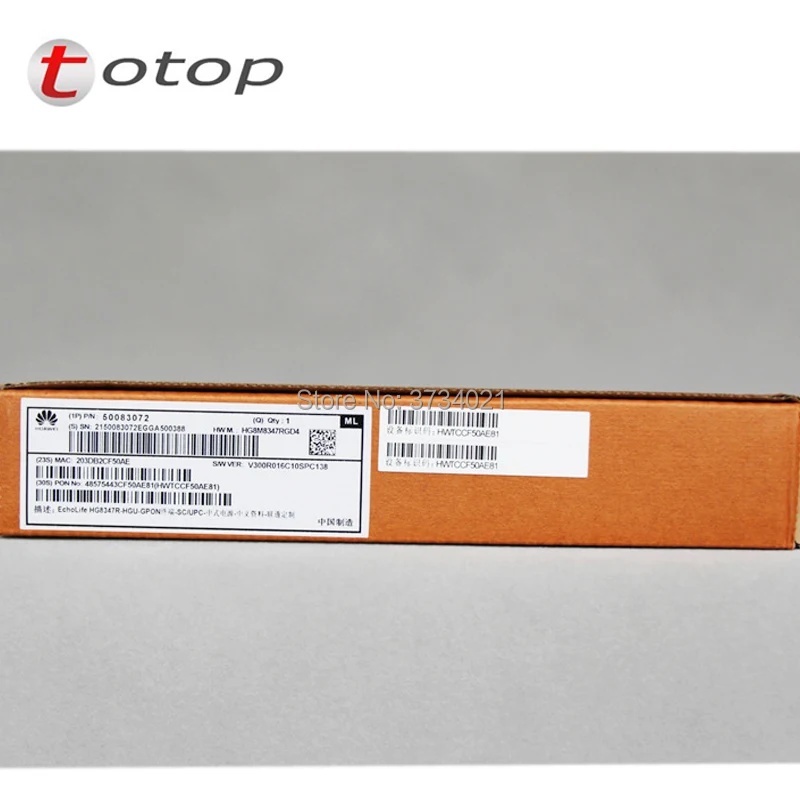 Маршрутизатор Huawei HG8347R EPON ONU ONT FTTH HGU 10 шт./Лот режим 1GE + 3FE 1TEL USB wifi английская